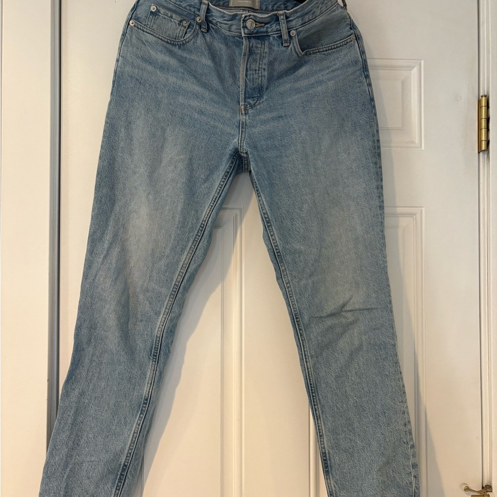 Everlane Blue Straight Leg Jeans